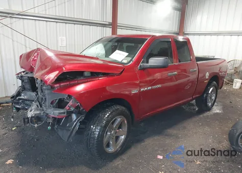 2012 Ram 1500 St из США, поврежденный, VIN 1C6RD6FT5CS310158